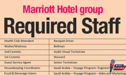 Marriot International Jobs |Urgent Hiring |Apply Today |500+ Job Vacancies